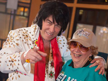 John Gilpin - With fan at Pala Casino